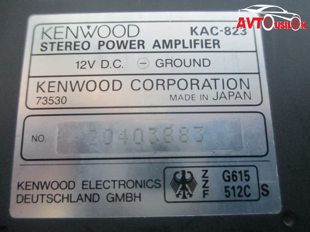 KENWOOD KAC 823 003